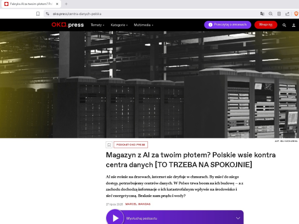 Podcast OKO.press